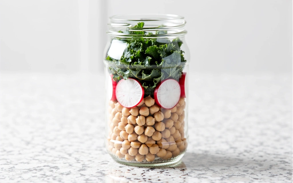 Čerstvé suroviny symbolizující vyvážený přístup k výživě