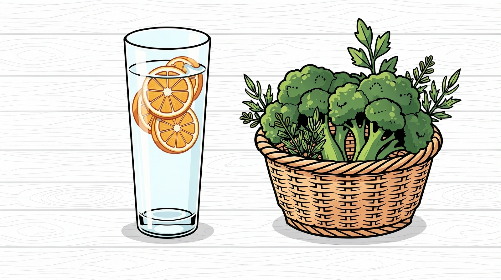 Čerstvé suroviny a čistá voda